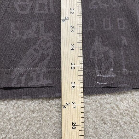 Vtg 00s UNIVERSAL STUDIOS Roller Coaster REVENGE OF THE MUMMY SHIRT Men's Medium - Picture 6 of 8